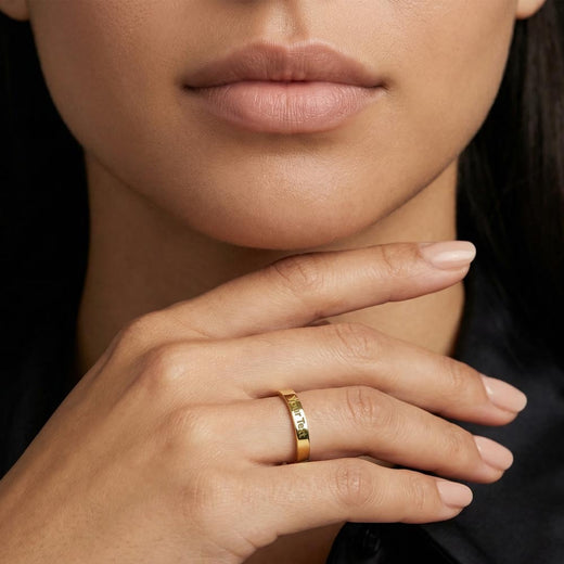 Custom Women's Ring – Personalized Gift for Wife, Mom or Daughter