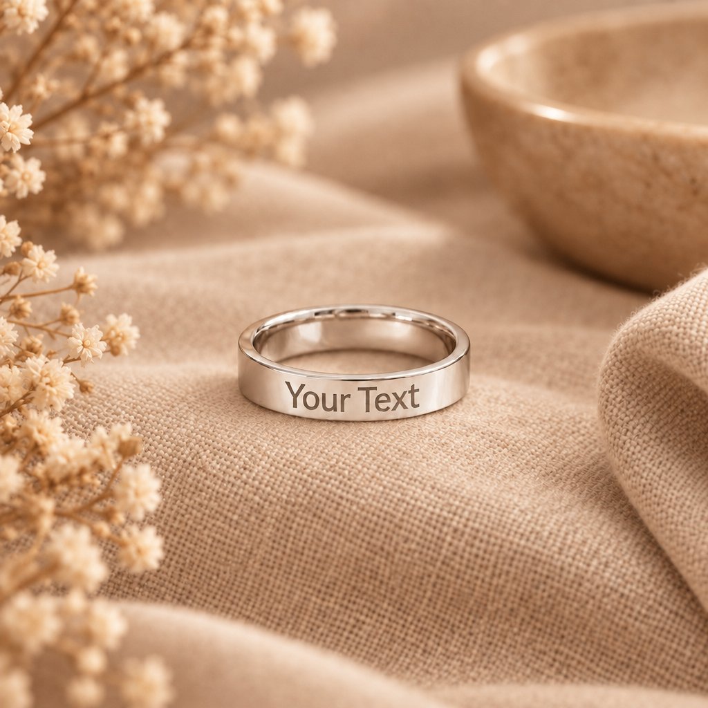 Custom Women's Ring – Personalized Gift for Wife, Mom or Daughter